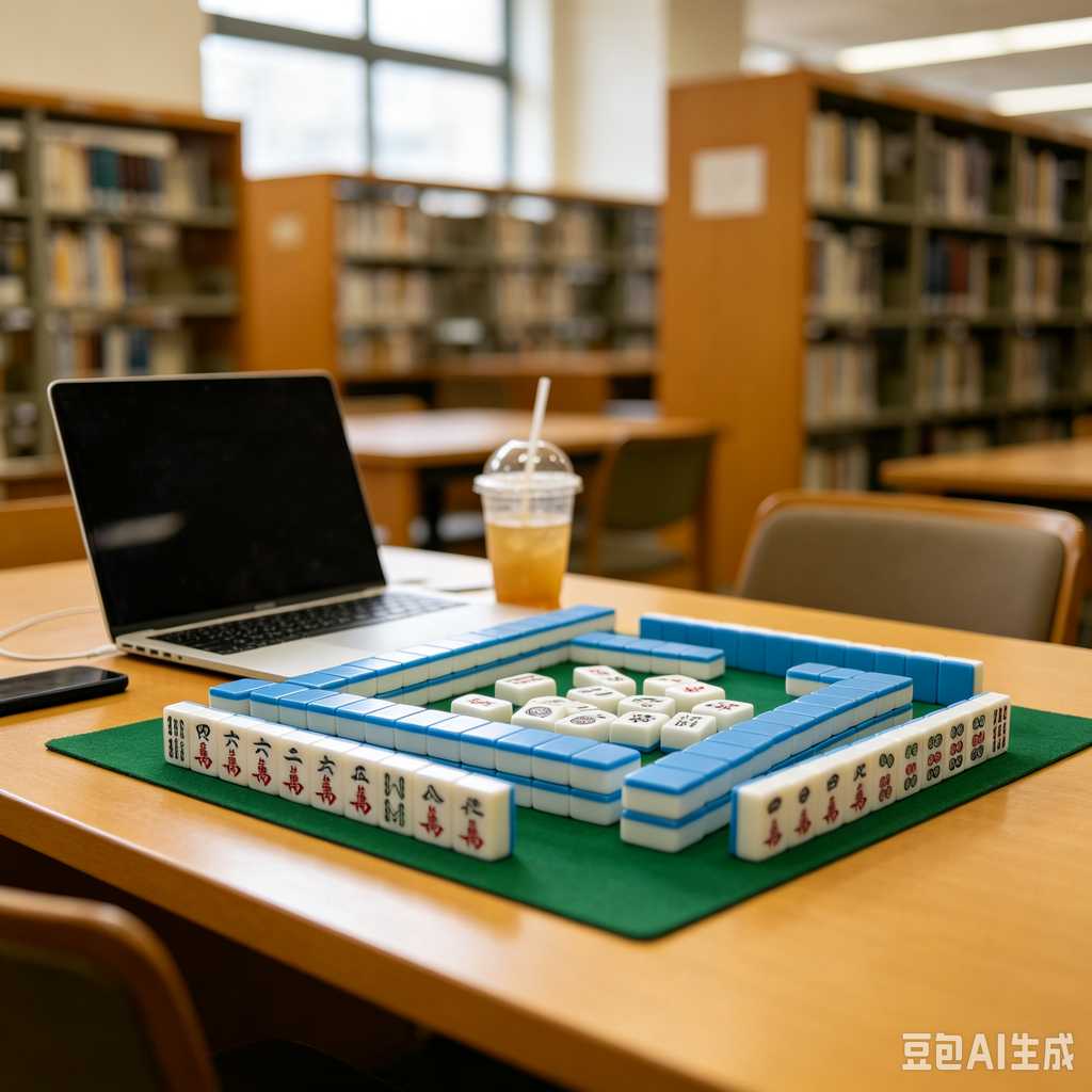 camping mahjong game set