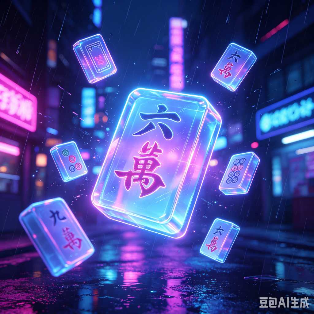 embossed mahjong set design